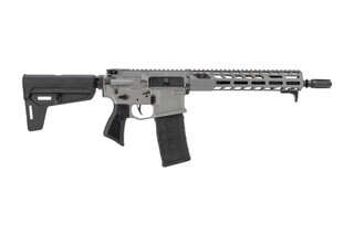 SIG M400 Switchblade 5.56 NATO AR-15 Pistol has a free-float M-LOK handguard